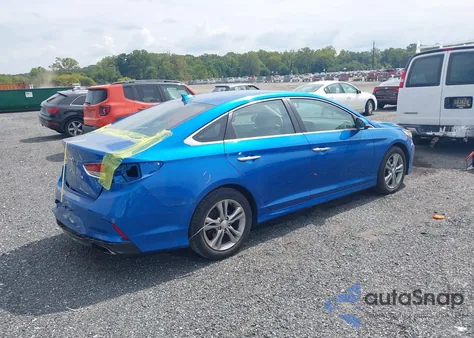 2018 Hyundai Sonata Sel z USA, uszkodzony, nr VIN 5NPE34AF0JH648496